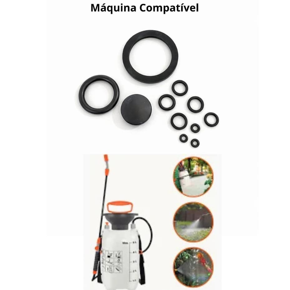 Kit Reparo Completo Pulverizador Tramontina 5L 8L Original Código 78794132