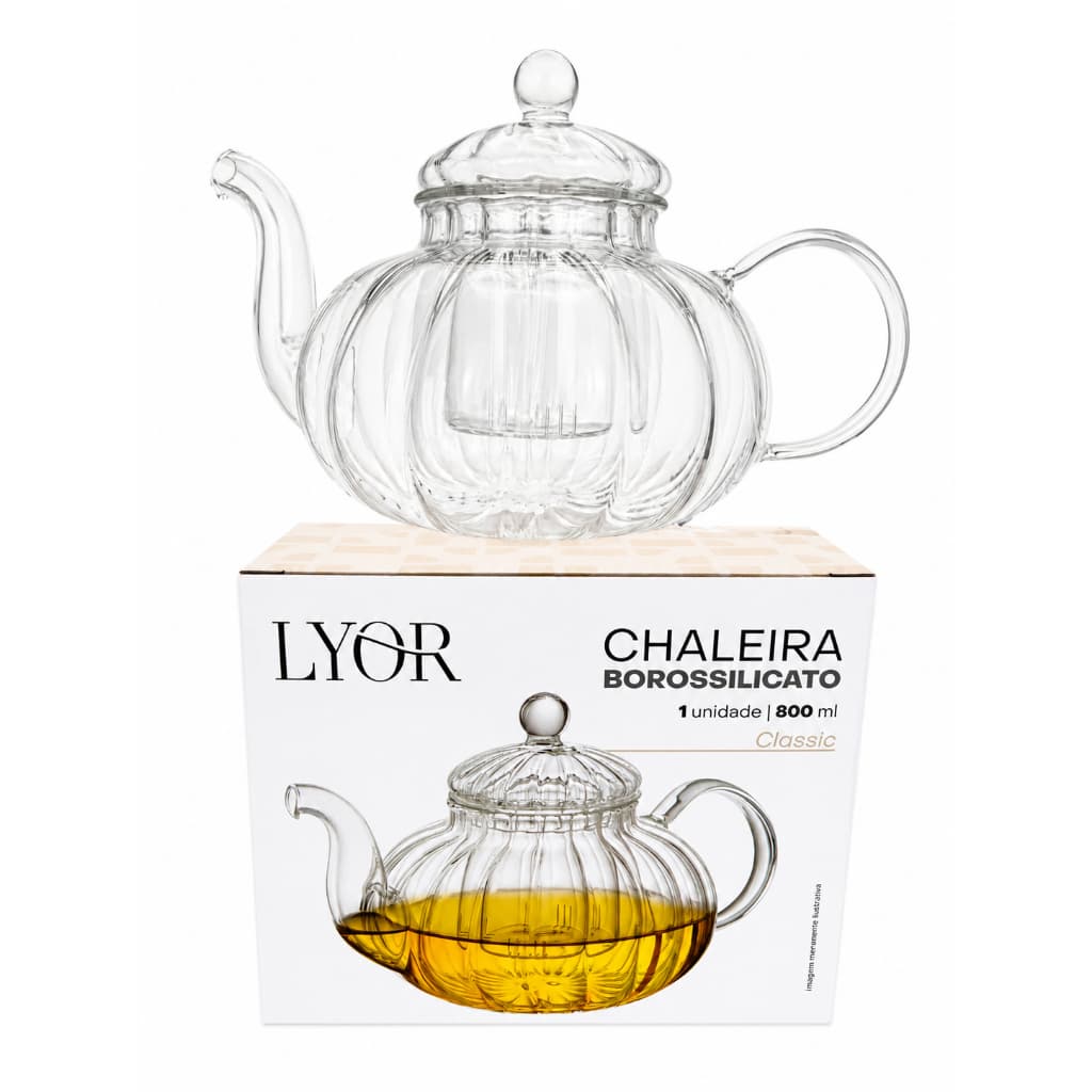 Chaleira de Vidro 800ml - Classic