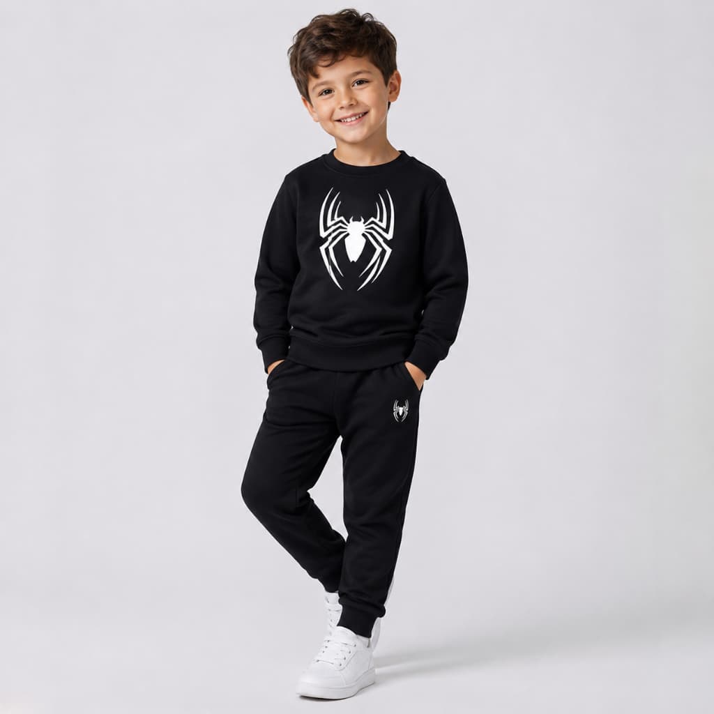 Conjunto Moleton Careca do Homem Aranha Estiioso e Confortavel Pronto para o DIa a DIa  Calça Jogger