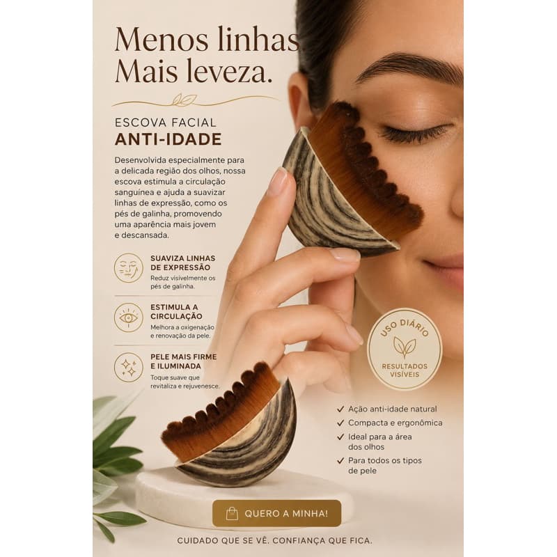 Escova Facial Anti-Idade