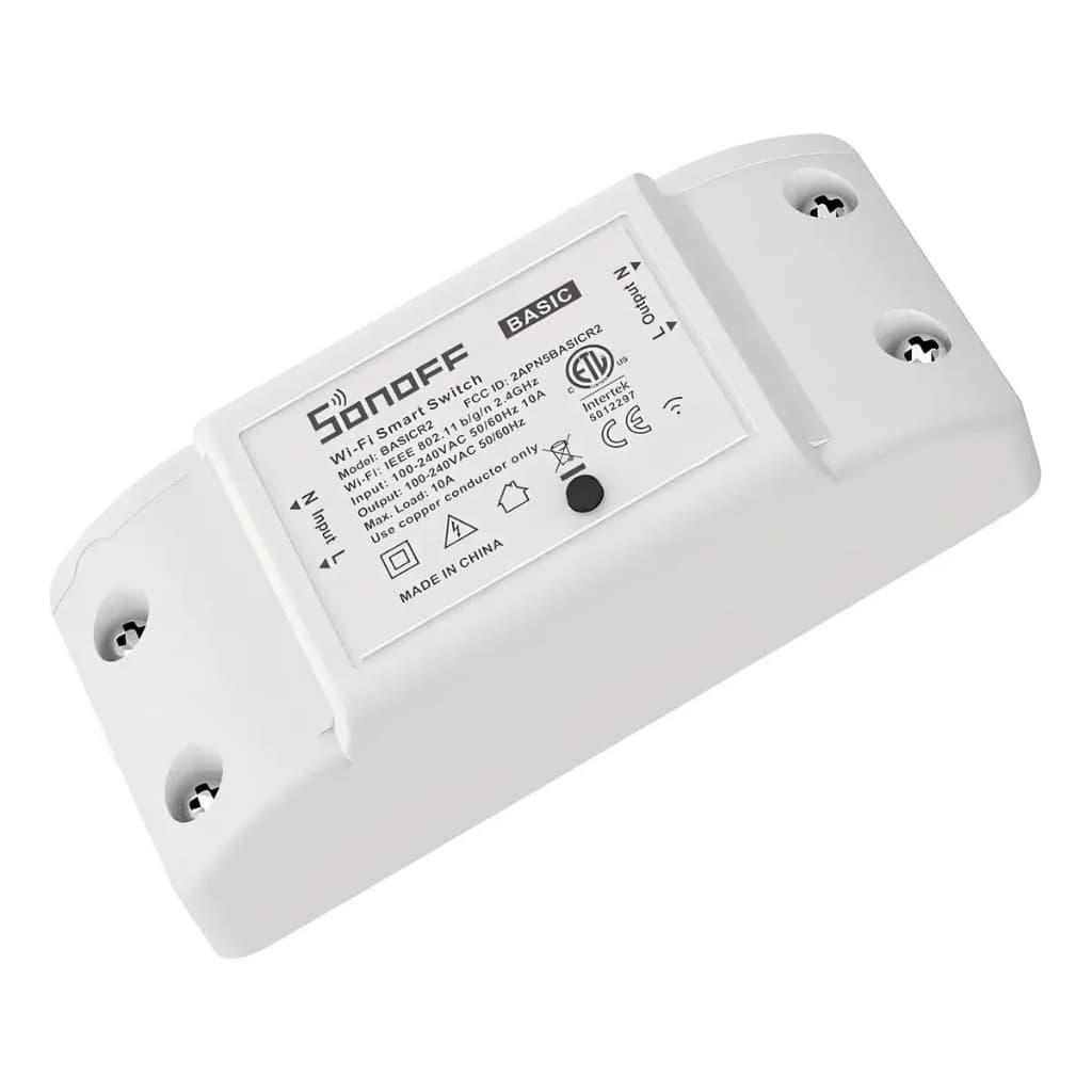 Sonoff Basic R4 Interruptor Inteligente Wifi EWeLink Automação Residencial Comando De Voz Alexa Google Home