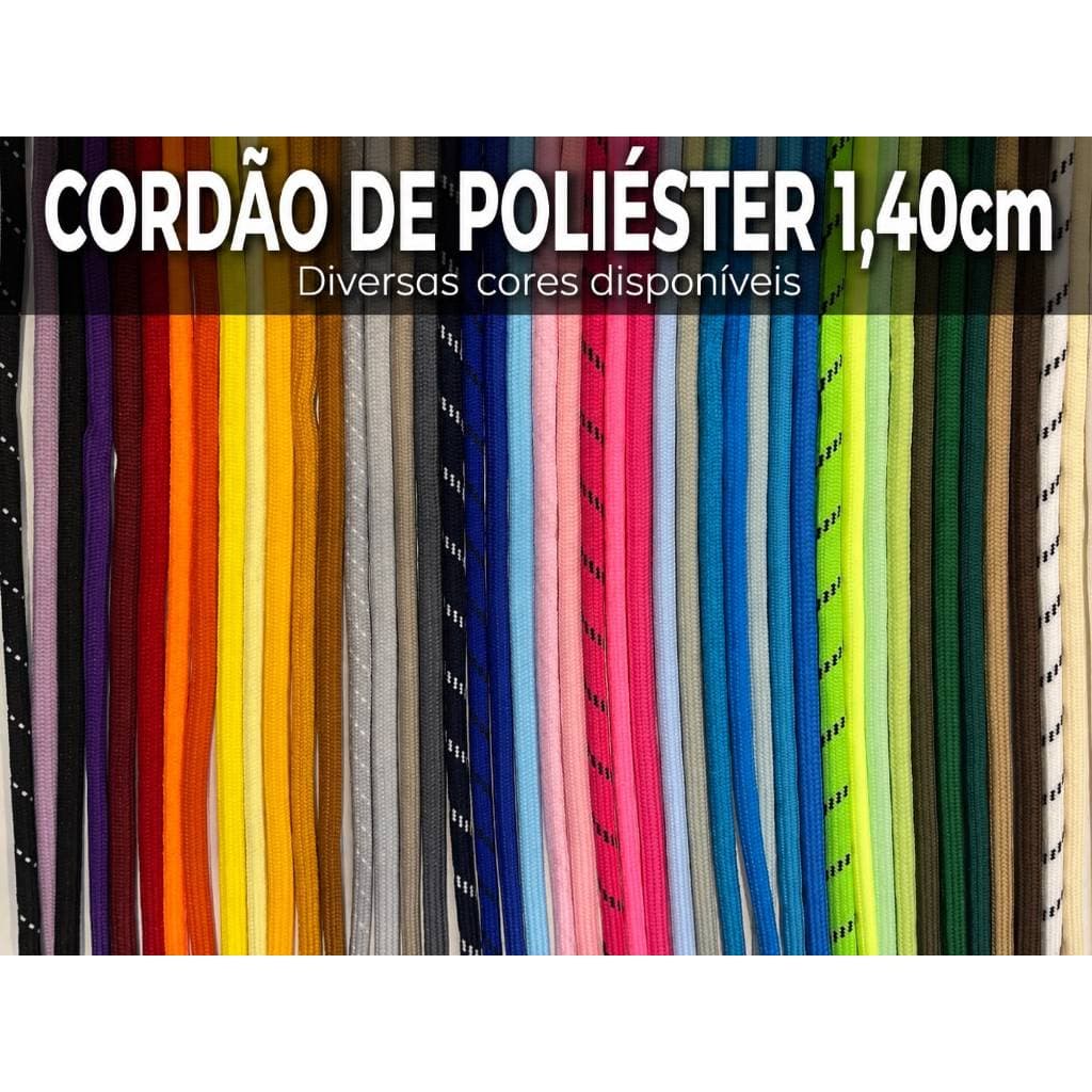 Cordão de Poliéster para Moletom Capuz Shorts e Bermudas – Cordão Roliço para Roupa atacado