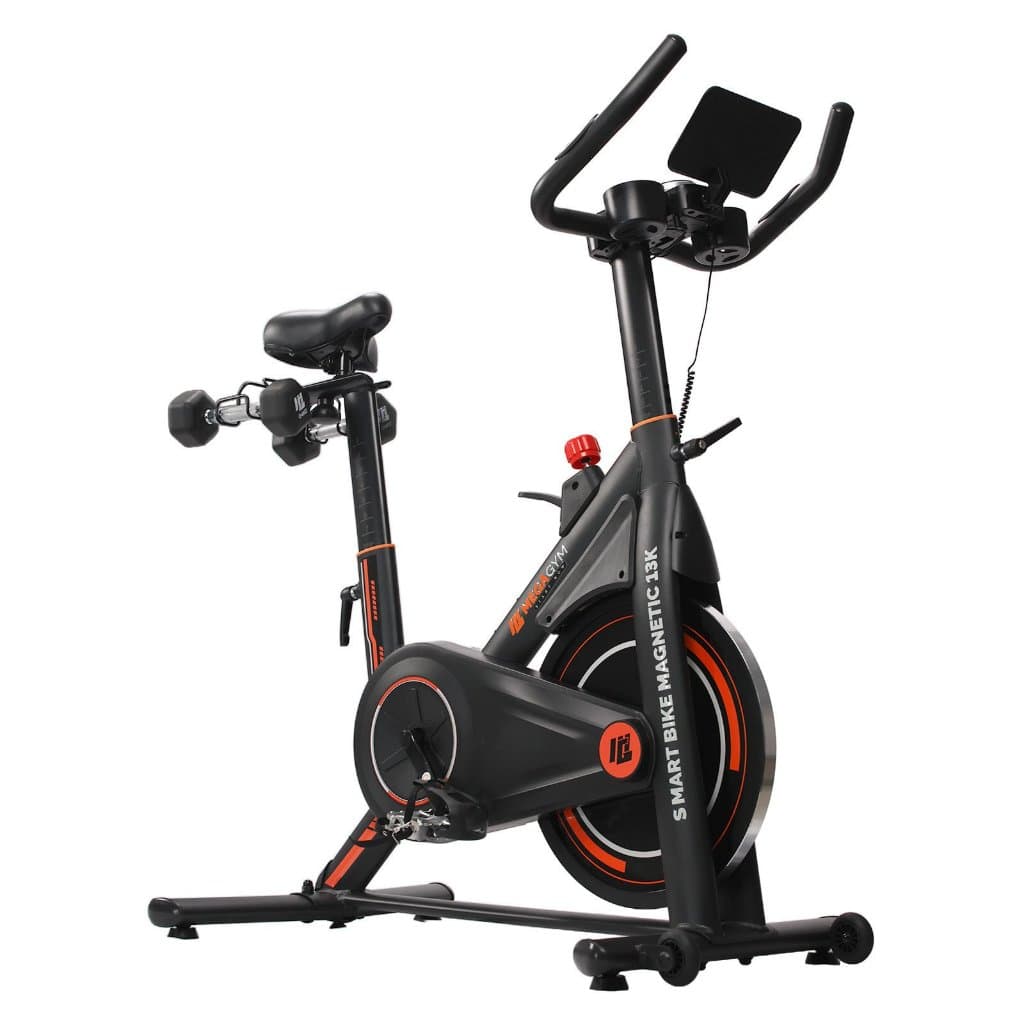 Bike Ergométrica Spinning Magnética Com Roda Inércia 13kg