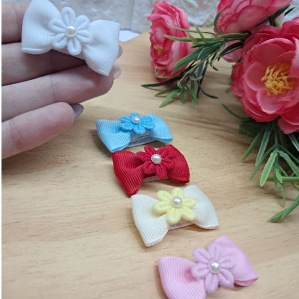 Laços Bebê no Velcro – Presilha De Velcro Delicada para Bebê 3,5cm