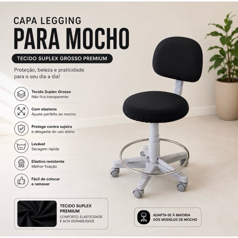 capa legging para mocho tecido Suplex