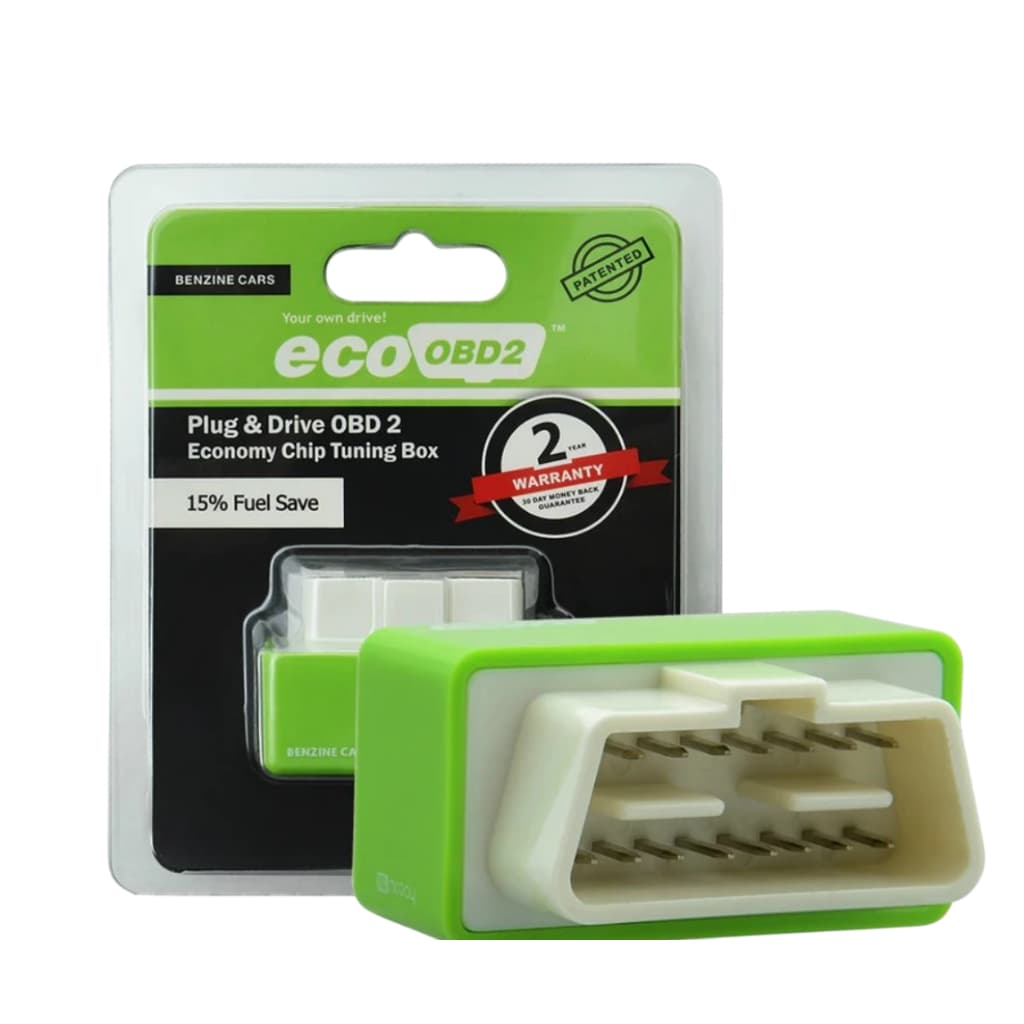 Eco OBD2 Original 2 Chips Economizador Combustível Inteligente para Carros a Gasolina Plug & Play