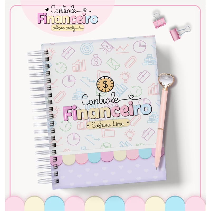 Controle financeiro candy Anual