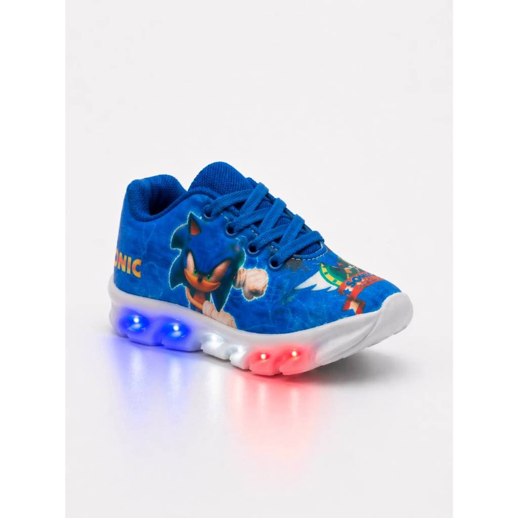 tênis infantil masculino sonic  com luzinha