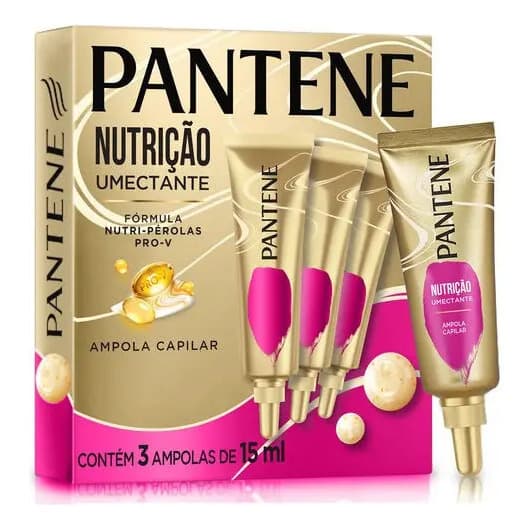 Ampola Capilar Pantene Nutrição C/3 Un De 15ml Cada.