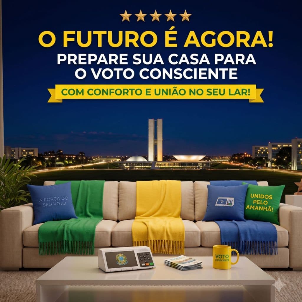 Manta para Sofá 3,00x1,80 Grande Extra Cores Bandeira Brasil Verde Amarelo Azul Decorativa Copa do Mundo