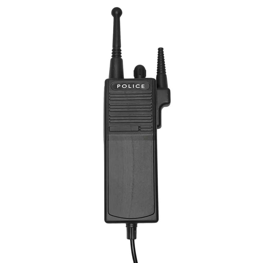 Radio de Brinquedo Policial Walk Talk Policia de Plastico