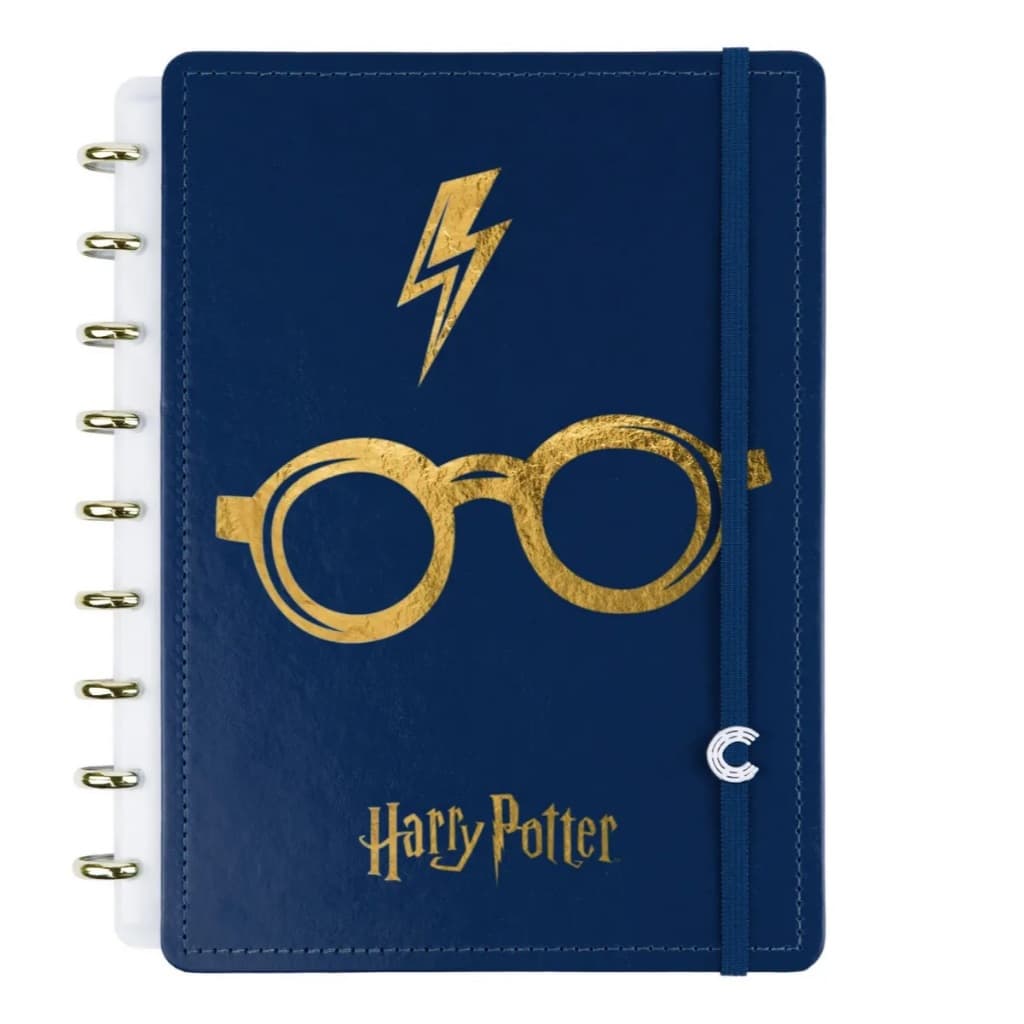 CADERNO CI BY HARRY POTTER AZUL (MÉDIO) 80 FOLHAS - CADERNO INTELIGENTE