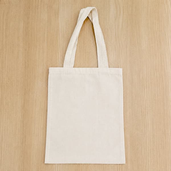 Kit 05 Sacolas Ecológicas 30x40 (ecobag) 100% Algodão Cru Lisa