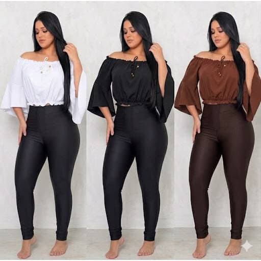 Kit 3 Blusas Ciganinha Feminina Manga Curta