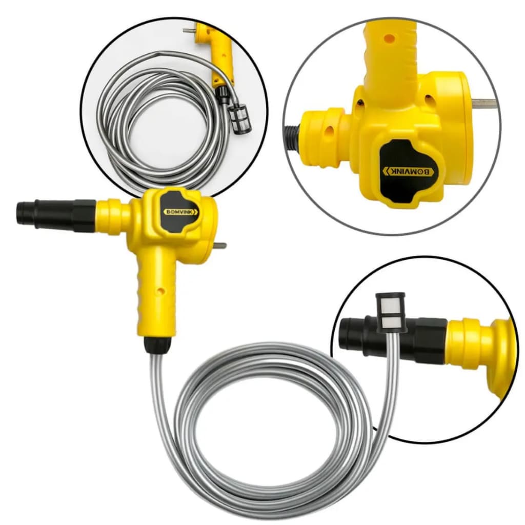 Adaptador de Lavadora Pressão para Parafusadeira Mangueira 5 Metros