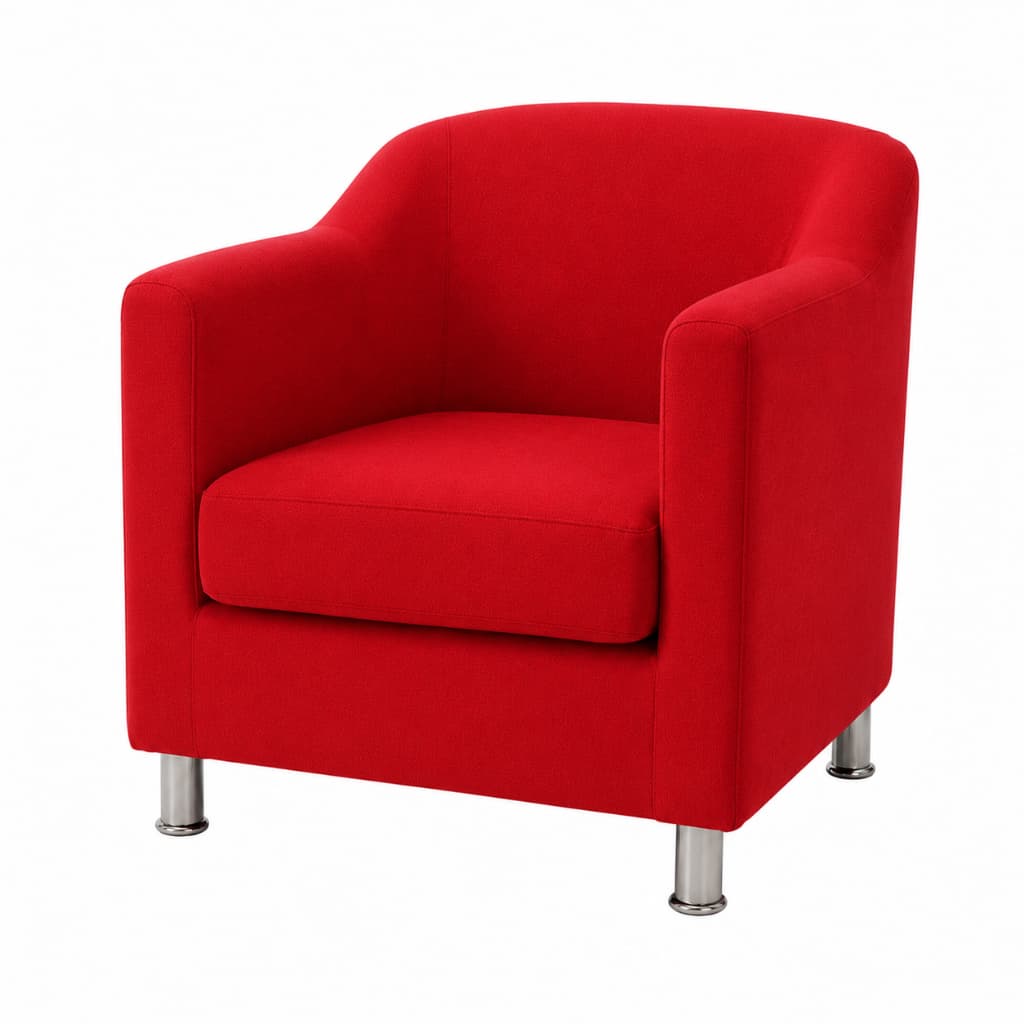 Poltrona Tilia Decorativa para Sala, Recepção e Consultório