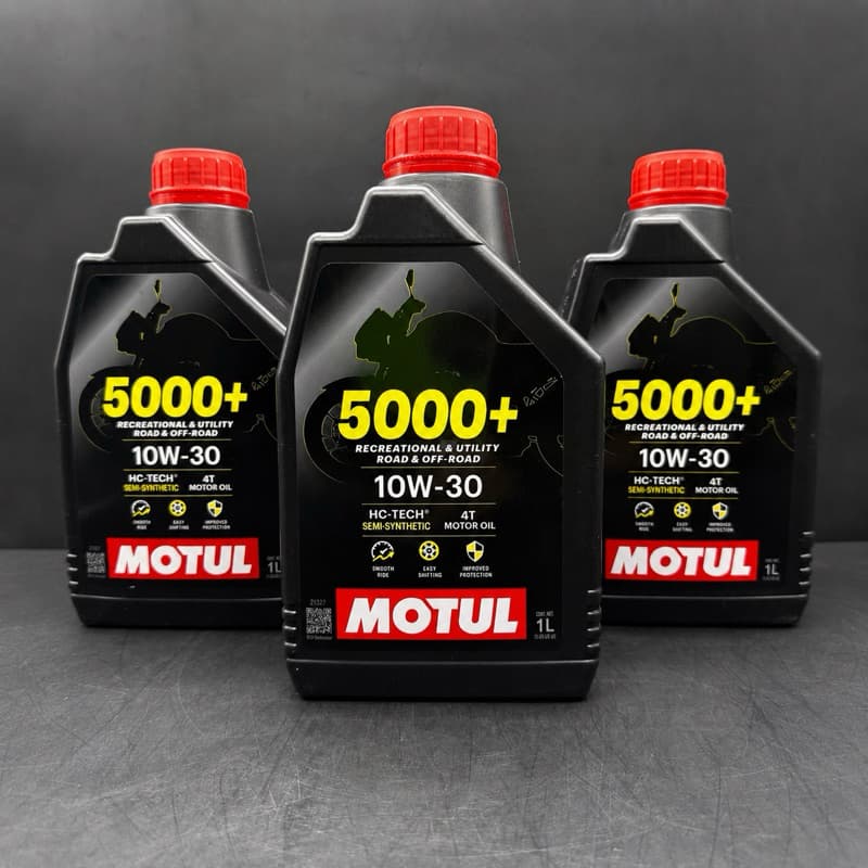 Óleo Motor Moto Motul 5000+ 10W30 4T 3 Litros Semissintético