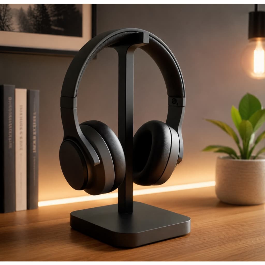 Suporte de Mesa para Fones de Ouvido e Headsets – Diversas Cores
