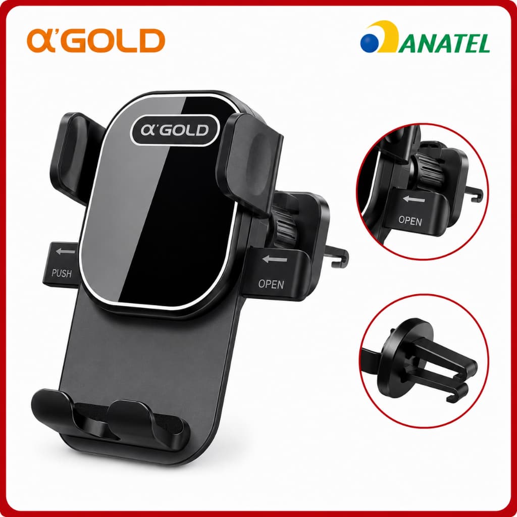 Suporte Veicular de Celular Universal Ar Condicionado