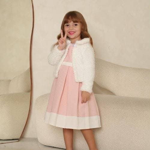Bolero Com Gola Inverno Casaquinho Infantil Menina