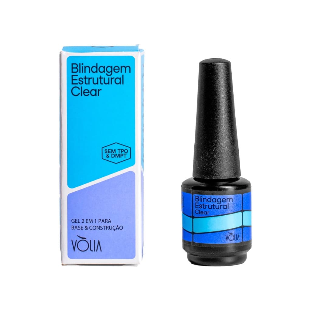 Gel De Unha 2 Em 1 Blindagem Estrutural 9g - Volia Clear