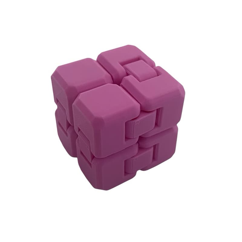 Cubo INfinito Antiestresse I Brinquedo Sensorial Dobrável I 3D Feito em PLA