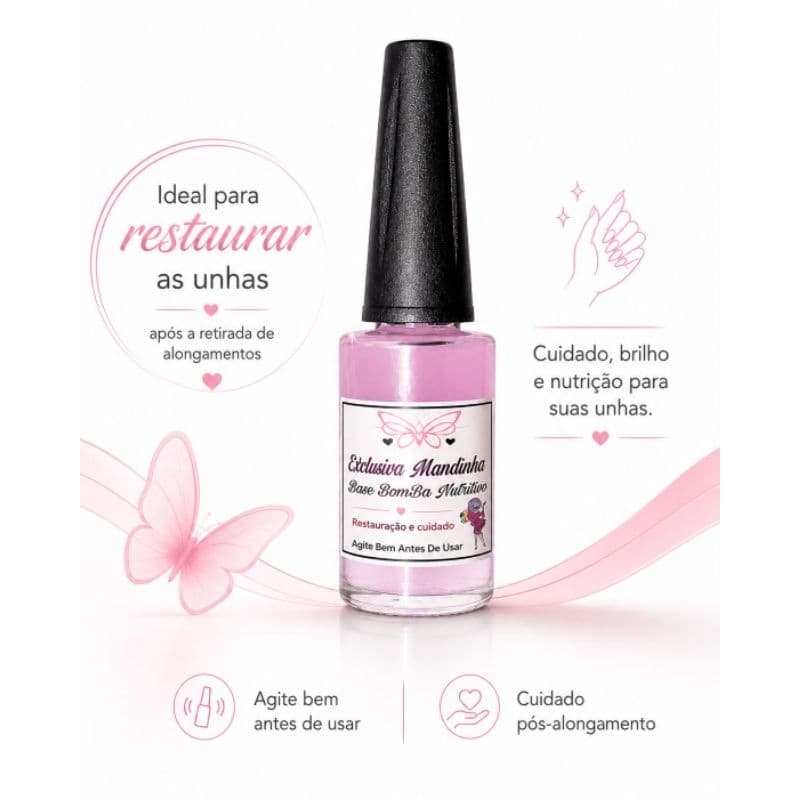 Esmalte Base b0mba Nutritiva