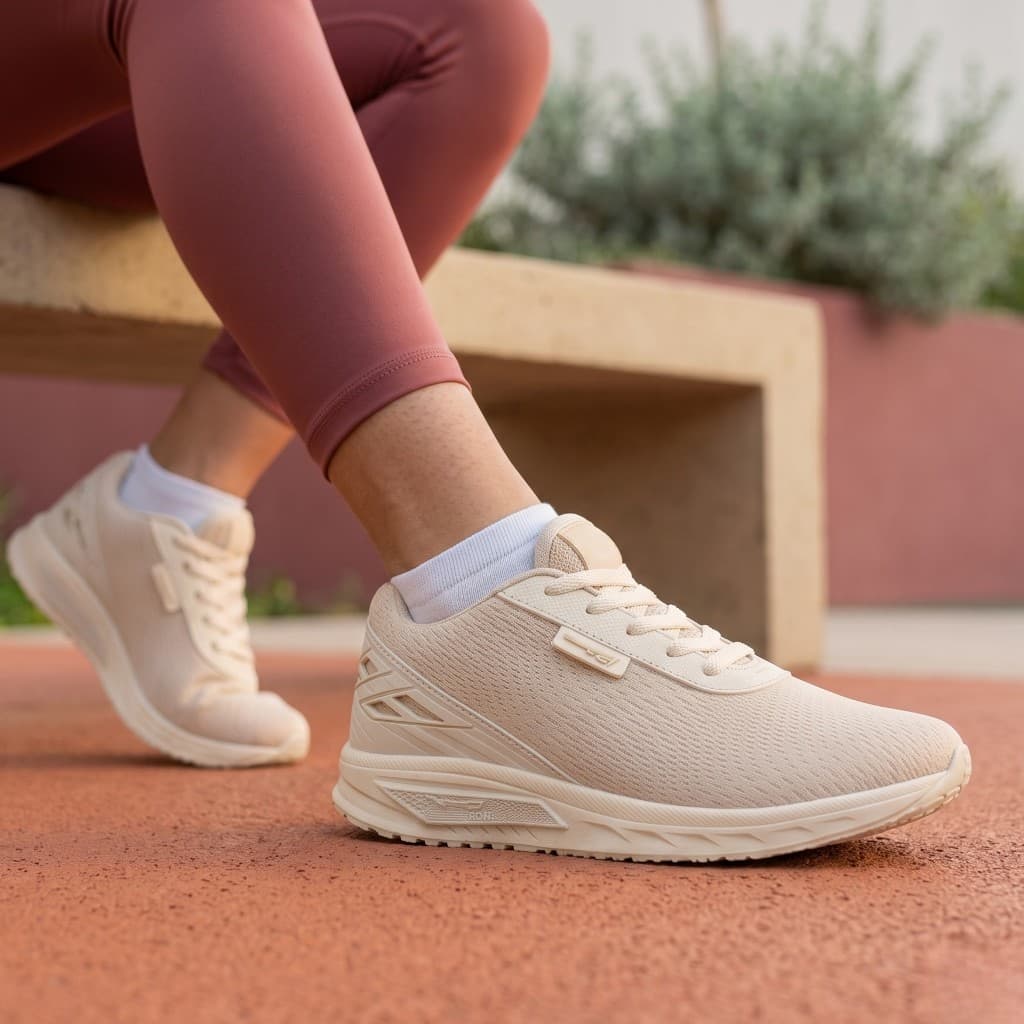 Tênis Feminino Para Academia Running Confortável De Caminhada Esportivo Elegante Macio