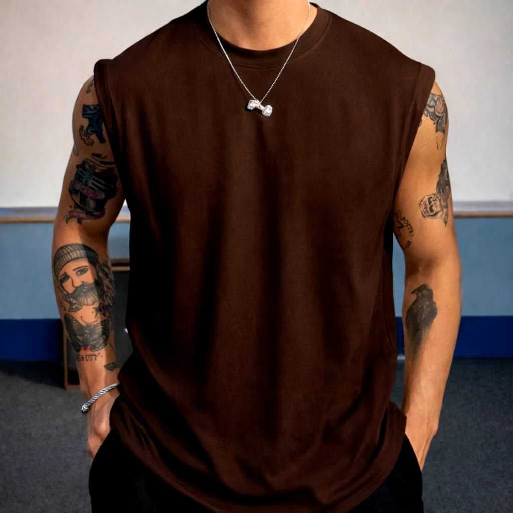 Camisetas Regata Premium Oversized Camisa Casual Streetwear Masculina Treino Academia Lisa