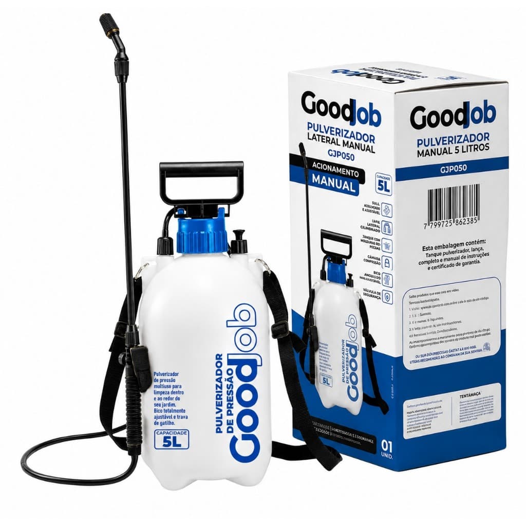 Pulverizador Manual de 5 Litros GJP050 Goodjob