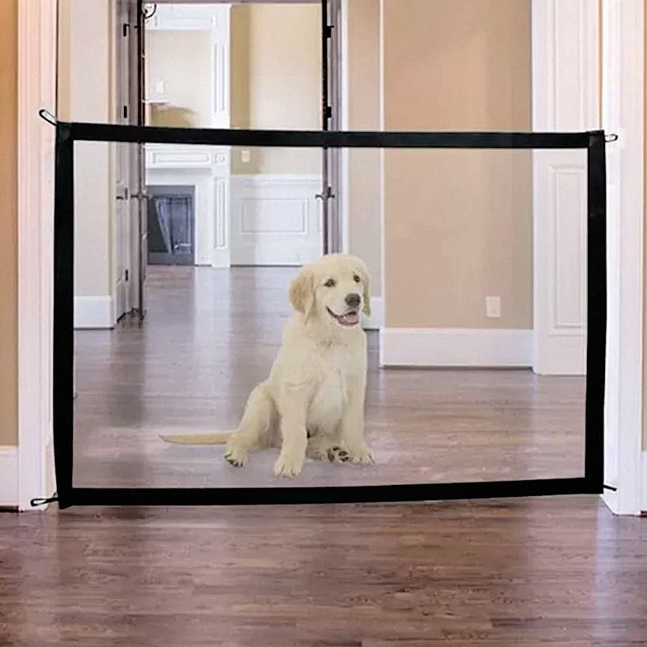 Tela Protecao Porta Crianca Pet Grade Seguranca 110x72cm Barreira