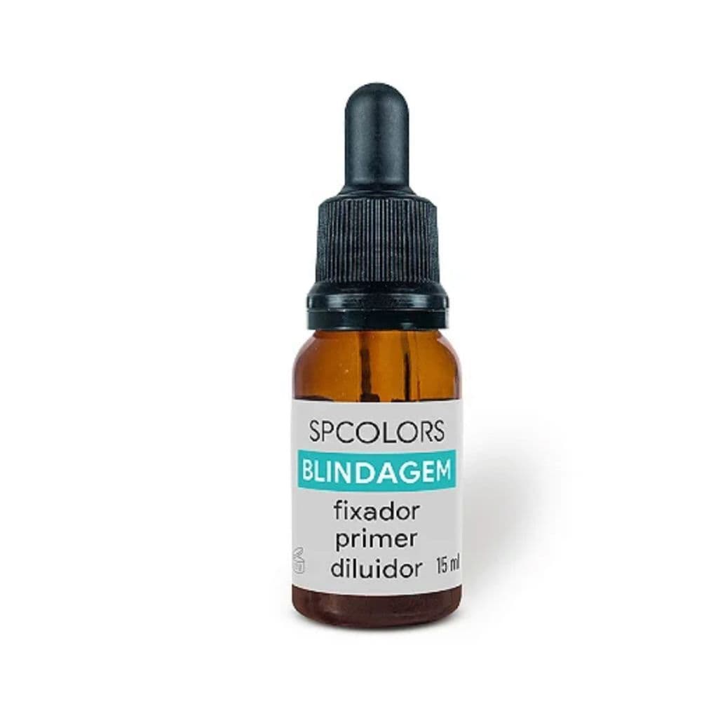 Blindagem Para Maquiagem SP Colors - Primer Fixador e Diluidor