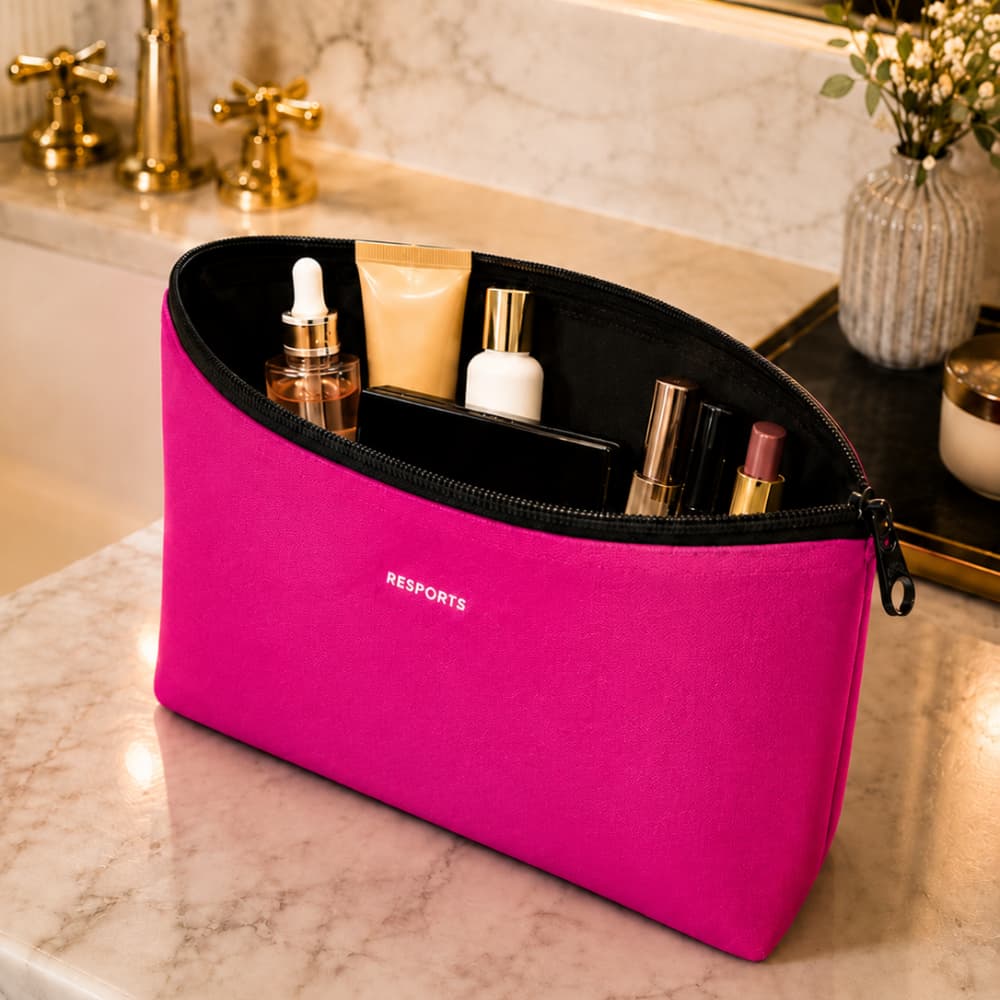 Necessaire Organizador Cosmético Maquiagem Feminino Para Viagem Em Alto Qualidade