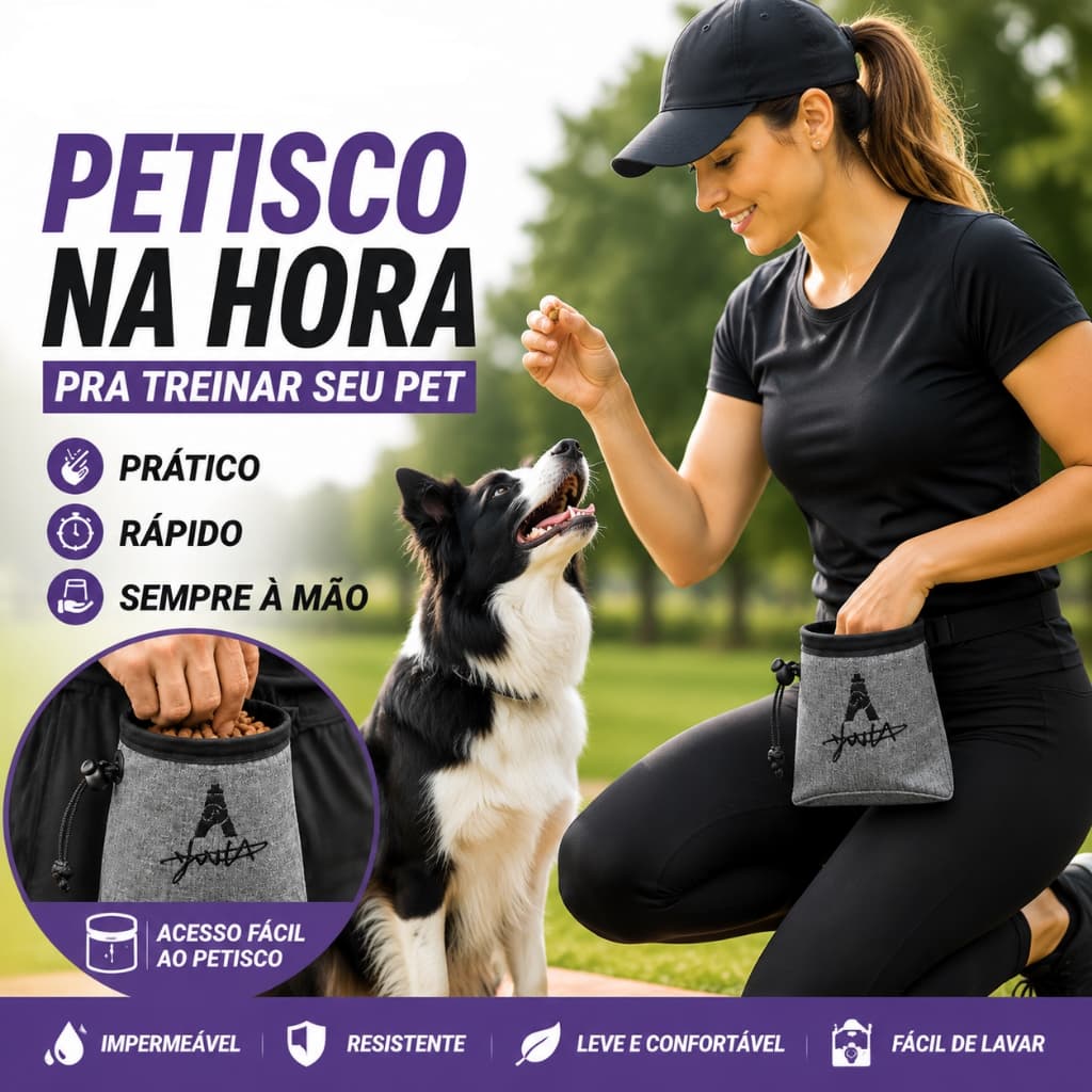 Oferta Bolsa Porta Ração Cachorro Impermeável Resistente a Arranhões Viagem ao Ar Livre