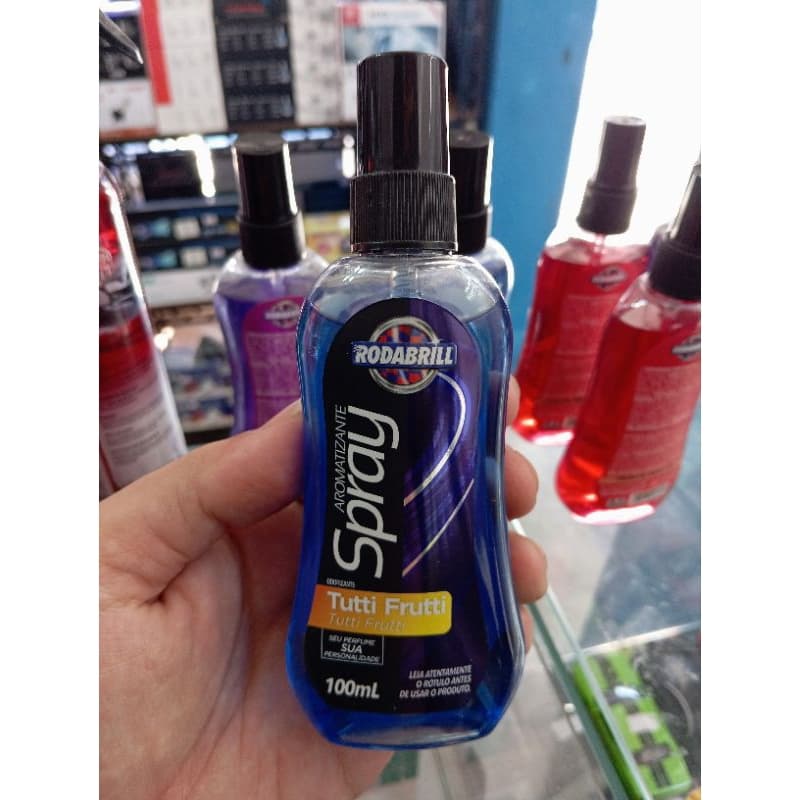 Aromatizante Automotivo Spray Tutti Frutti 100ml Aroma Doce