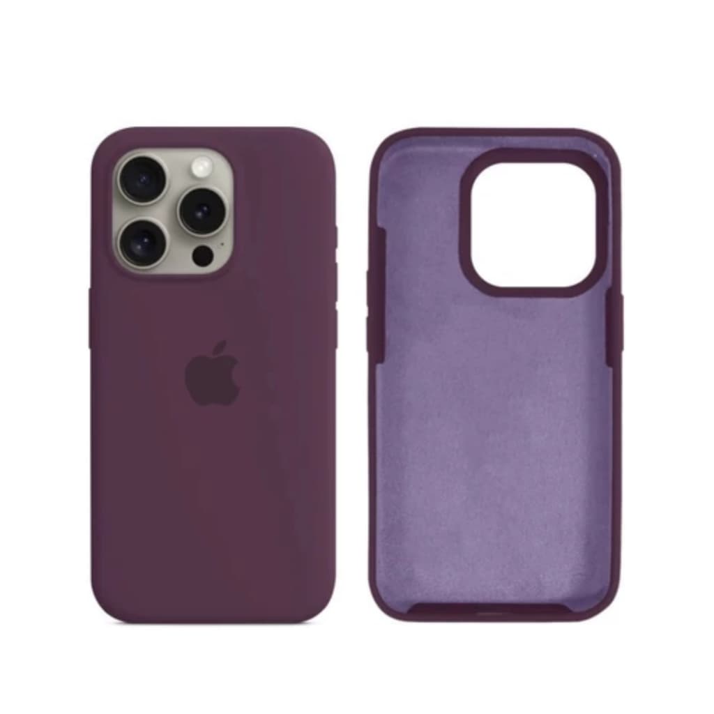 Capinha para iPhone 15 Silicone Premium Anti Impacto Aveludada Proteção da Câmera