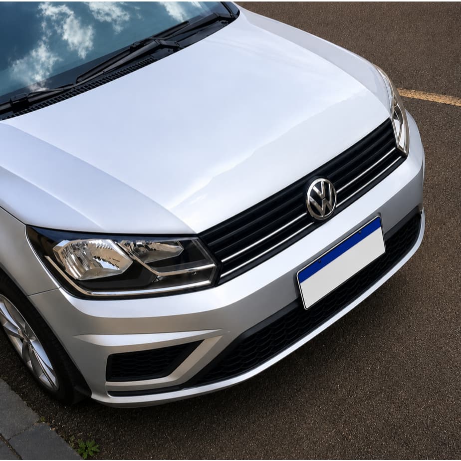 Gol G8 Voyage Saveiro Aplique Friso Cromado Grade 2 Pares