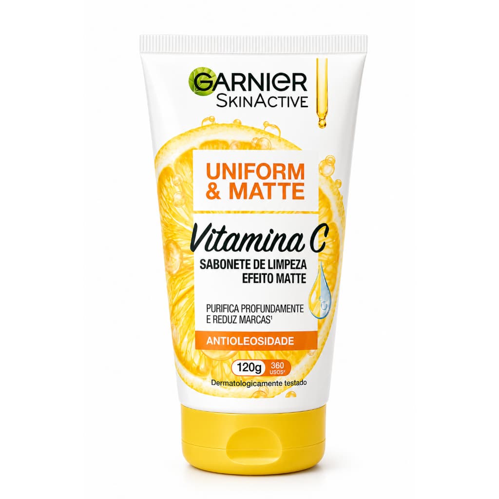 Sabonete Líquido Facial Uniform Matte Vitamina C - 120g