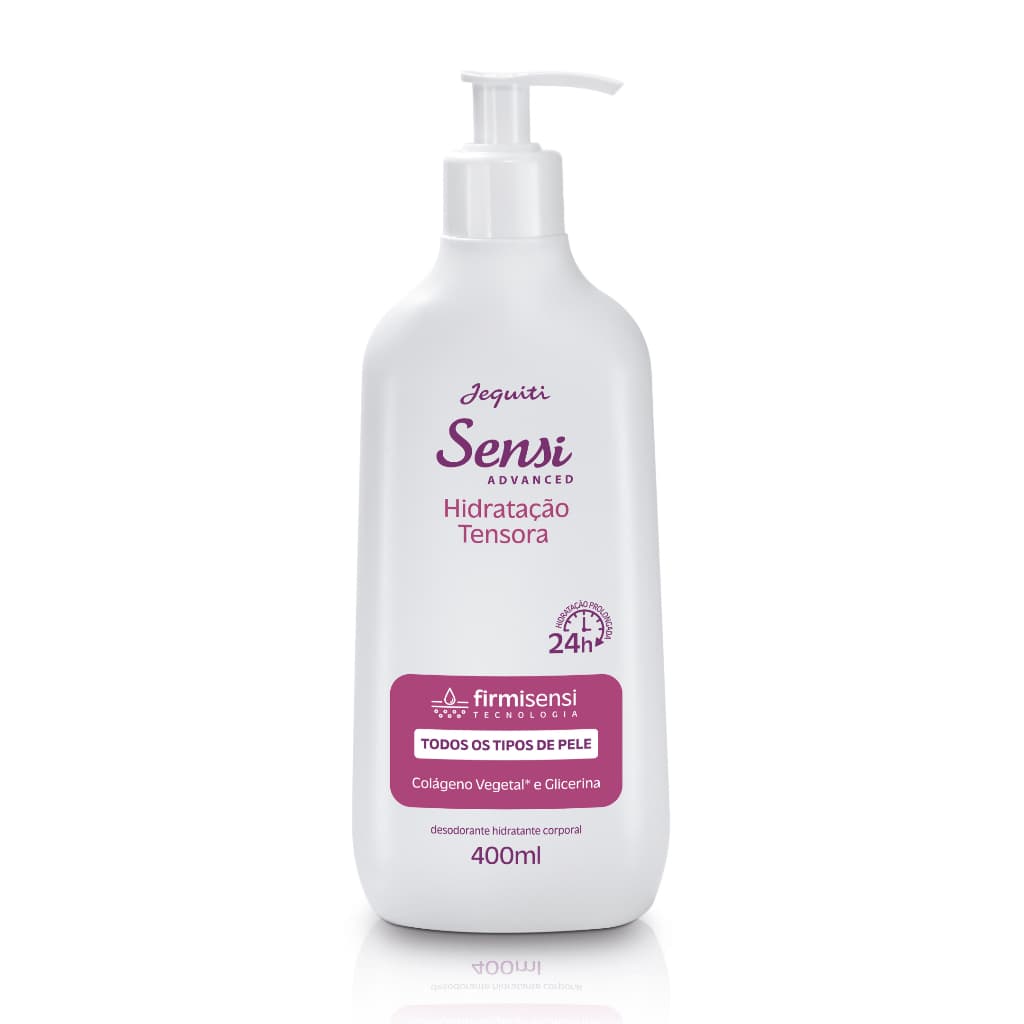 Hidratante corporal ou Creme para Mãos Sensi Jequiti À Escolher 400ml.