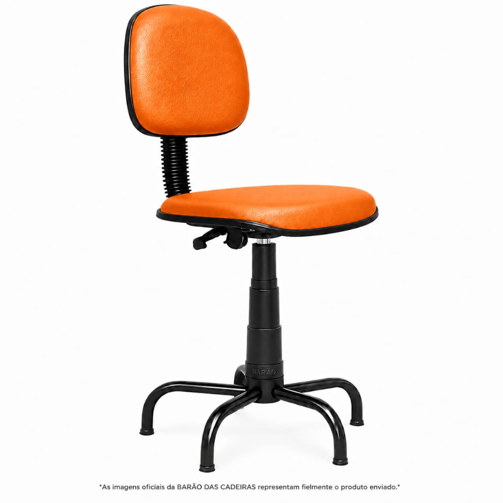 Cadeira Costureira Universal Nr17 - LARANJA
