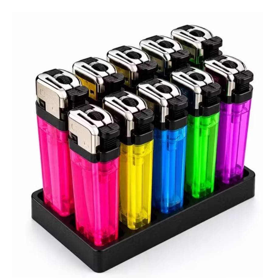 20 Isqueiro colorido para revender no bar, mercado, comércio (enviado conforme politica shopee) Sem gás