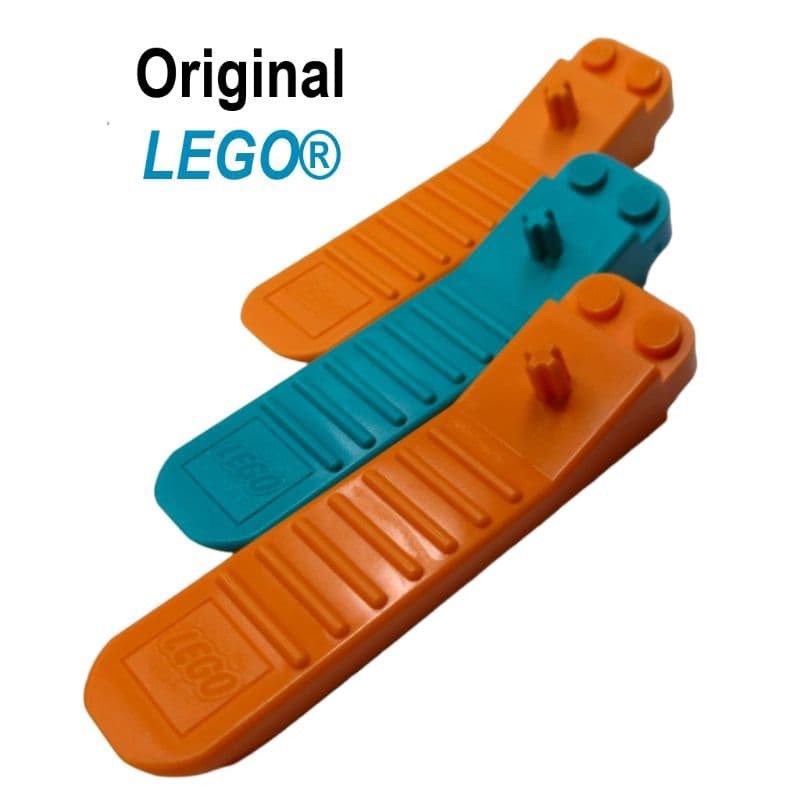 Separador de Peças Original Lego® — Laranja e Turquesa — 96874