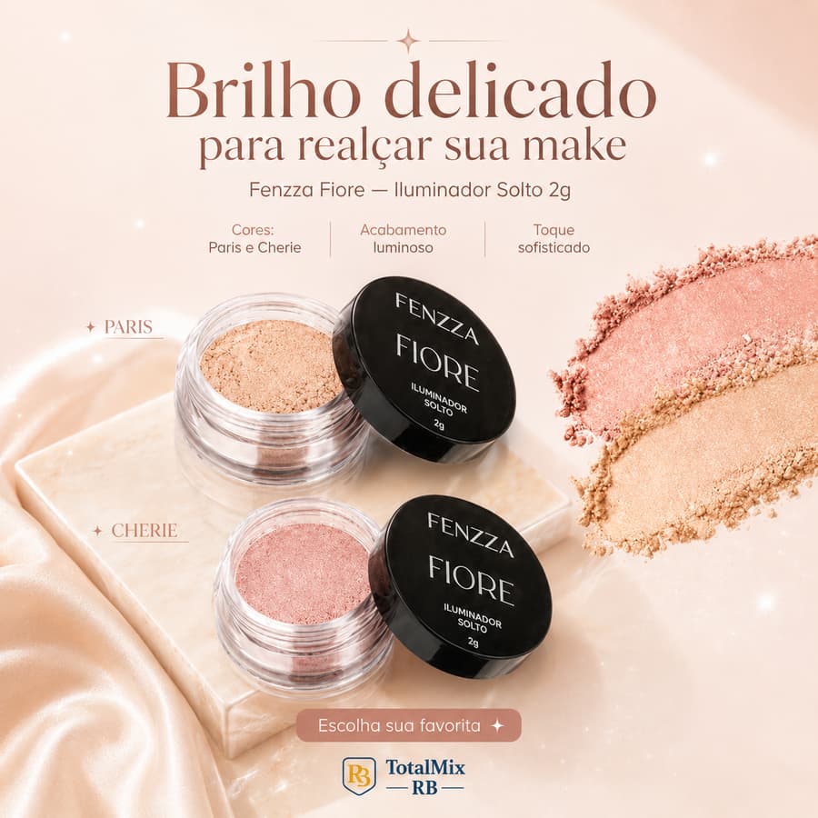 Iluminador Solto Fenzza Fiore