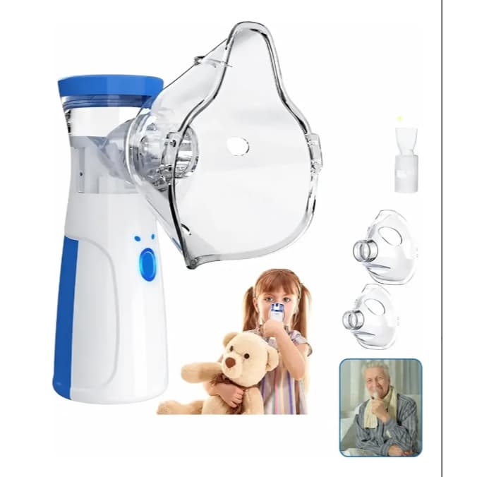 Inalador Nebulizador Ultrassônico Portátil Silencioso Usb