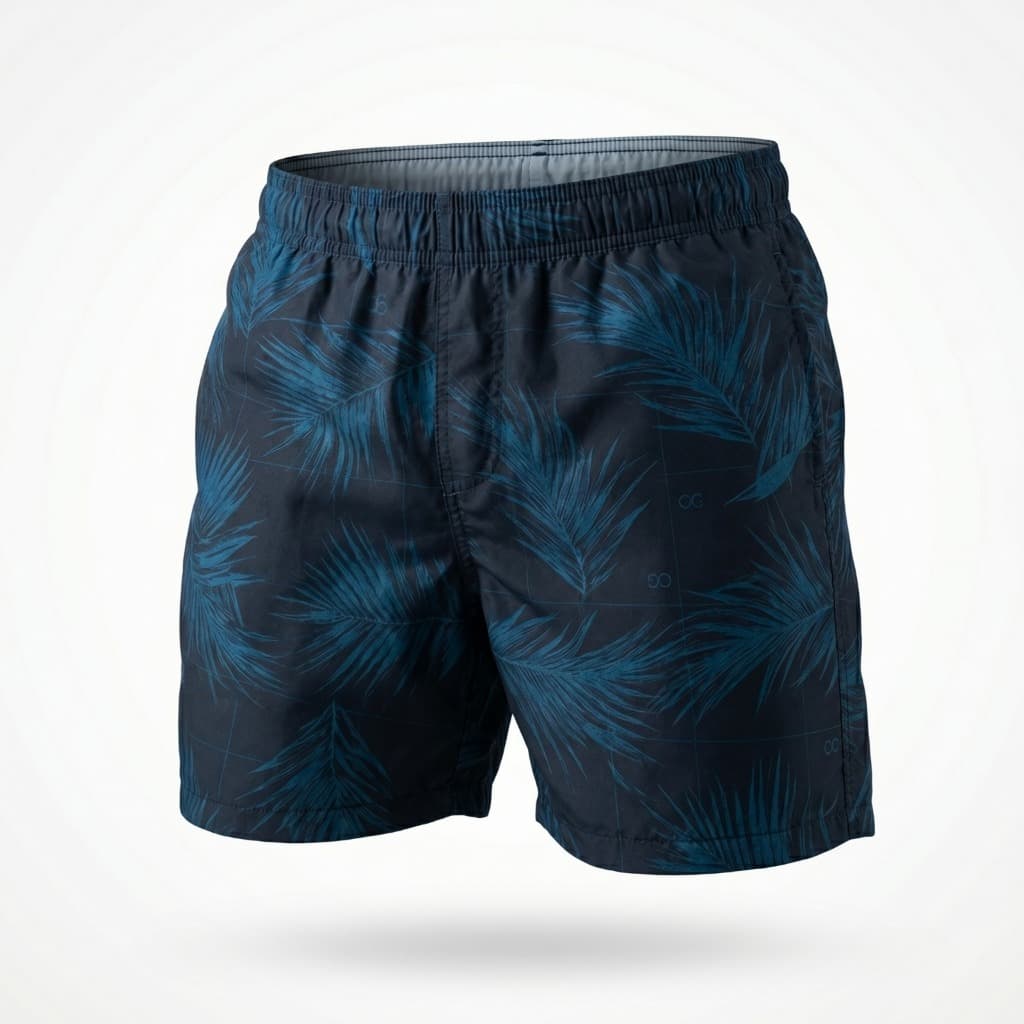 Bermuda Tactel Ogochi Short Masculino Praia Piscina Leve Original Estampado Florido Liso