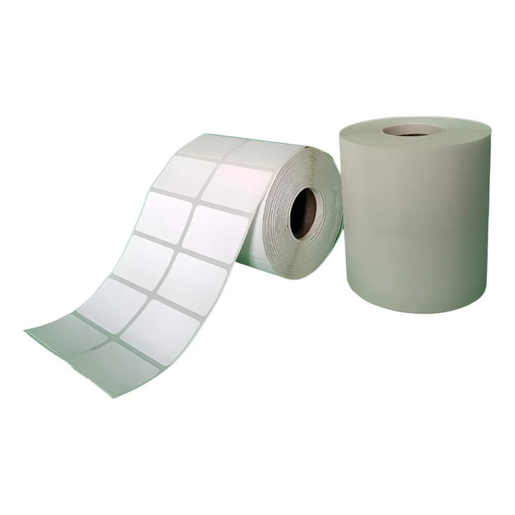 KIT 2 Rolos - 2000 Etiqueta Térmica 40x25mm 2 Colunas