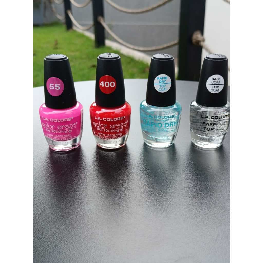 Esmalte para Unhas L.A. Colors – Esmaltes, Base Coat e Top Coat