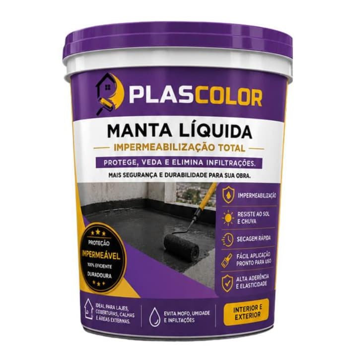 Manta Liquida Impermeabilizante 20Kg - Plascolor