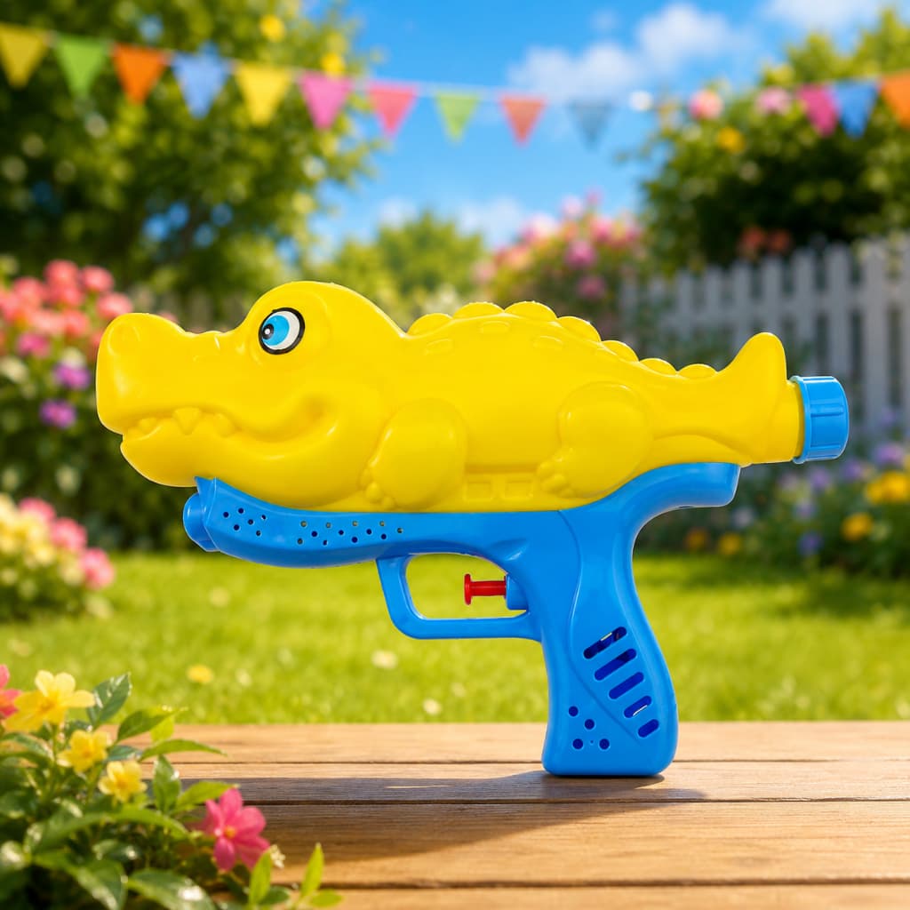 Pistola Lança Água Brinquedo Arminha Piscina Praia Criança Infantil Verão