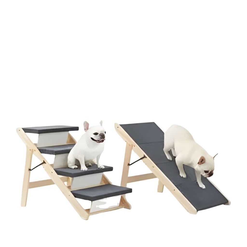Escada Rampa Pet Cachorro Cães Subir Sofá Cama Carro 60cm